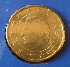 1706-260080 Belgie 20 cent 2000 UNC