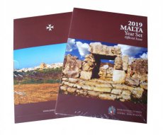 Malta euroset 2019 BU, 8 munten + extra 2 euro Ta' Hagrat